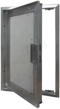 Люк-дверь под плитку Техно Противопожарный 2 створки Люк-дверь под плитку Техно Противопожарный 2 створки