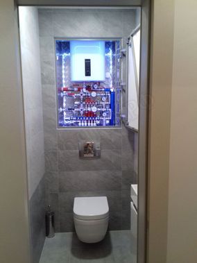 Люк под плитку Нажимной Железяка, 1 створка Люк под плитку Нажимной Железяка, 1 створка