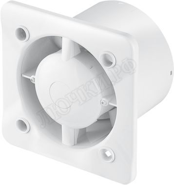 Вытяжной вентилятор Awenta System+, Turbo, 100 KWT100CTR, Omega, POSA100, Серебро (сатин), пластик Вытяжной вентилятор Awenta System+, Turbo, 100 KWT100CTR, Omega, POSA100, Серебро (сатин), пластик